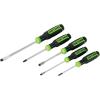 CRAFTSMAN 5 Piece High-Visibility Bi-Material Screwdriver Set (CMHT65087NG)
