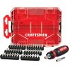 CRAFTSMAN RATCHETING SCREWDRIVER, 44PC (CMHT68017), Red((Pack of 1))