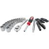 CRAFTSMAN VERSASTACK 63 Piece Mechanics Tool Set with Hard Case, 3/8 Inch Drive (CMMT45163)