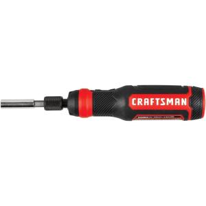 CRAFTSMAN 4V Electric Screwdriver Set, 300 RPM, Micro-USB Charging Port, 3-Stage Battery Charge Indicator (CMHT66718B20)