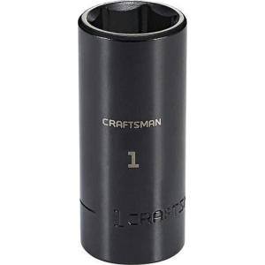 CRAFTSMAN Deep Impact Socket, SAE, 1/2-Inch Drive, 3/4-Inch (CMMT16061)(1″)