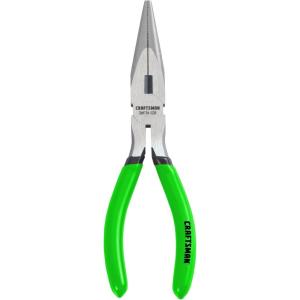 CRAFTSMAN Hi-Vis Long Nose Gripping Pliers, Corrosion Resistant, 6-In (CMHT84100G)