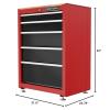 CRAFTSMAN Garage Storage Cabinet, Metal, Freestanding, 5-Drawers (CMST22602RB)