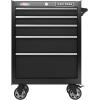 CRAFTSMAN Rolling Tool Chest, 26-inch, 5-Drawer, Workshop Tool Storage with Wheels (CMST32752RB)(New (Black))