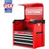 CRAFTSMAN S2000 26IN 4-DRAWER CHEST W/LIGHT & DIVIDE (CMST32642BK)(New (Red))