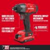 CRAFTSMAN 20V MAX Impact Driver Kit, 1/4 Inch, 2,800 RPM, LED Work light, Battery and Charger Included (CMCF800C1)(1-Battery Kit)