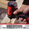CRAFTSMAN V20 1/4 Inch Cordless Impact Driver Kit with Battery and Charger (CMCF813C1)