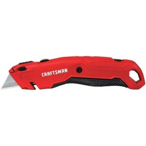 CRAFTSMAN Utility Knife with Push Button Blade Change (CMHT10928)