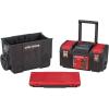 CRAFTSMAN 29-in. Rolling Tool Box with Wheels, Black, Plastic, Lockable (CMST24800)(3-in-1 Rolling Tool Box)