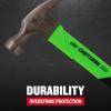 CRAFTSMAN High-Visibility General Purpose Hammer with Fiberglass Grip 16 OZ (CMHT51400)