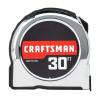 Craftsman Tape Measure, Chrome Classic, 30-Foot (CMHT37330S), 30-foot