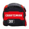 CRAFTSMAN 30-ft Tape Measure with Fraction Markings, Retractable (CMHT37445S)((Pack of 1))