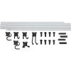 CRAFTSMAN Versatrack Garage Storage System, Storage Rail with 20 Piece Set Mounting Accessories (CMST22000)