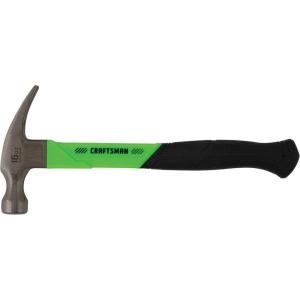CRAFTSMAN High-Visibility General Purpose Hammer with Fiberglass Grip 16 OZ (CMHT51400)