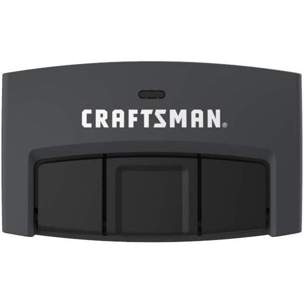 imageCraftsman CMXZDCG453 3Button Garage Door Remote BlackCMXZDCG453