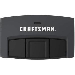 Craftsman CMXZDCG453 3-Button Garage Door Remote, Black(CMXZDCG453)