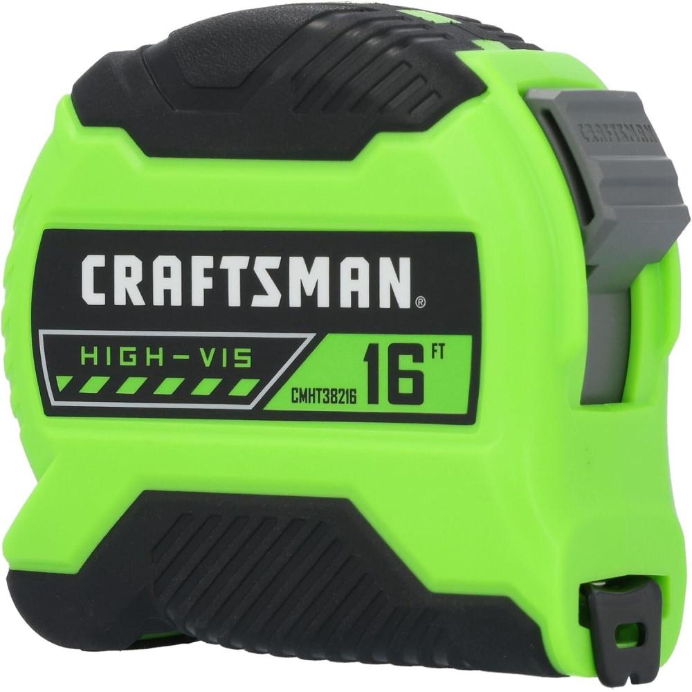 imageCRAFTSMAN HighVisibility Tape Measure 16 FT CMHT38216S
