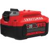 CRAFTSMAN 20V Battery and Charger Set, 4Ah and 6Ah Lithium Ion Batteries and 1 Charger, Cordless Tool Battery Packs (CMCB2046-CK)