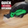 CRAFTSMAN High-Visibility Folding Utility Knife with 1 Blade (CMHT10352)