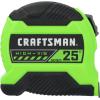 CRAFTSMAN High-Visibility Tape Measure 25 FT (CMHT38225LW)