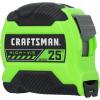 CRAFTSMAN High-Visibility Tape Measure 25 FT (CMHT38225LW)