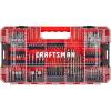 CRAFTSMAN 140 Pc Impact Driver Bit Set, Steel, Black Oxide Coated Impact Drill Bit Set, Precision Machined Tips (CMAF140SET)