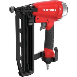 CRAFTSMAN Finish Nailer, 16GA, Oil Free Pump, Pneumatic (CMPFN16K)(Straight Nailer Only)