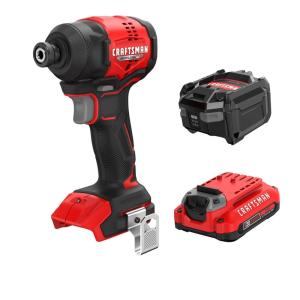 CRAFTSMAN V20 BRUSHLESS RP Compact Impact Driver Kit (CMCF811D1)