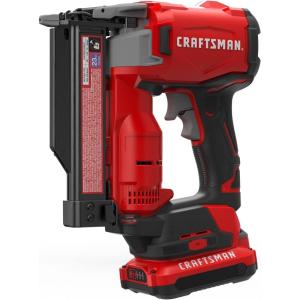 CRAFTSMAN V20 Pin Nailer Kit, 23 Gauge, Cordless, Battery and Charger Included (CMCN623C1)
