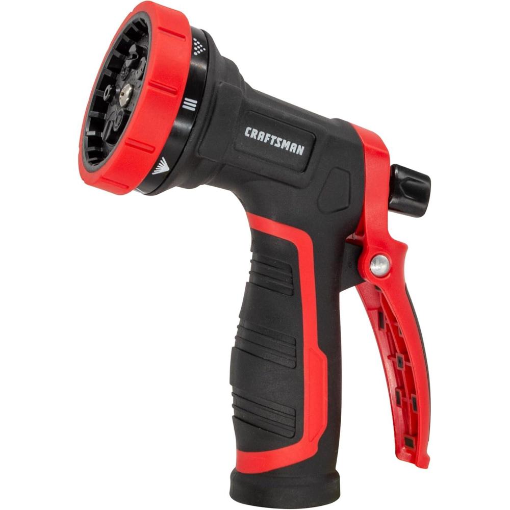 imageCraftsman HeavyDuty Adjustable Water NozzleRear Trigger