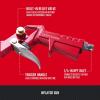 CRAFTSMAN Inflator Gun, 0-150 PSI, 3-in-1 Multi-Function Gauge, Air Chuck and Relief Valve, Cold-Resistant 12-in Inflation Hose, Versatile Attachments, and 1/4-in NPS Male Threads