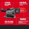 CRAFTSMAN Small Angle Grinder Tool 4-1/2 inch, 6 Amp, 12,000 RPM, Corded (CMEG100)