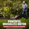 CRAFTSMAN V20 Lawn Mower, Push Mower, Lightweight and Portable, Grass Bag, Battery and Charger Included (CMCMW220P2)(Mower)