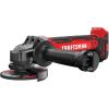 CRAFTSMAN V20 Cordless Angle Grinder Tool Kit, 4-1/2 inch, Battery and Charger Included (CMCG400M1)(Brushless Grinder (Tool Only))