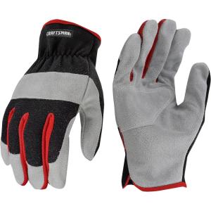 Radians Craftsman Performance Hybrid Leather Work Glove L, Red (CMXPGRA216L)(Large (Pack of 1))