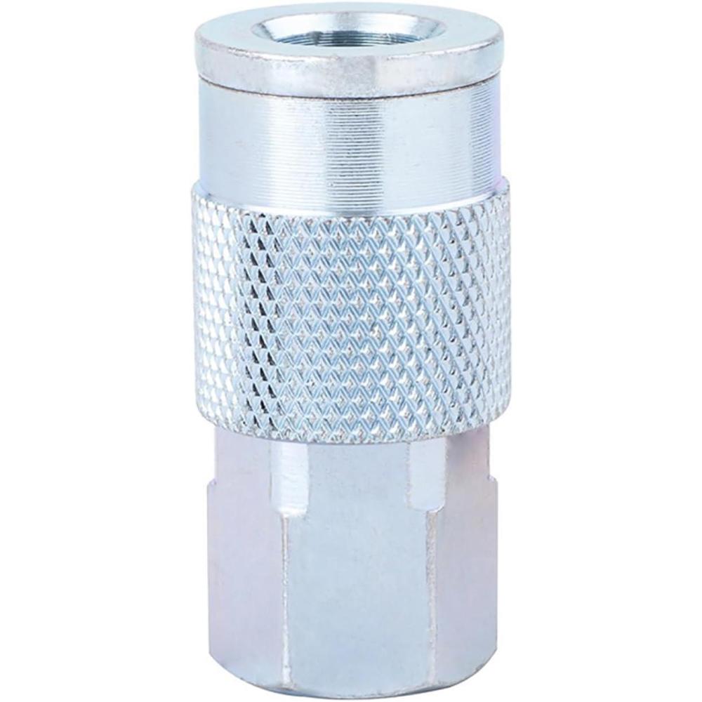 imageCRAFTSMAN 14in Steel NPT Female Coupler for Air Hose Fittings Quick Connector Coupler Industrial Interchange