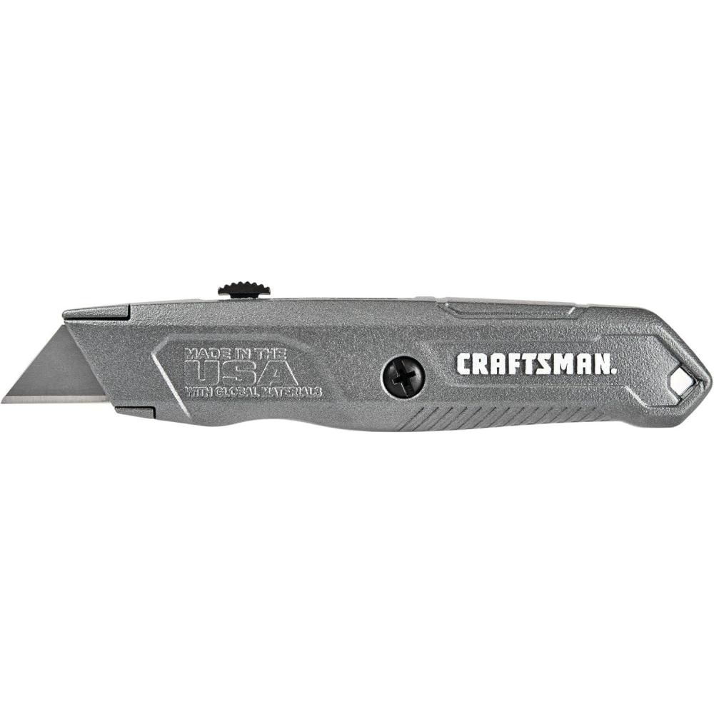 imageCRAFTSMAN Utility Knife Retractable 3 Blades Included CMHT10585