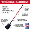 CRAFTSMAN 2-Piece Garden Tool Set with Transfer Shovel and Bow Rake, Fiberglass Handles, Cushion Grips for Landscaping, Gardening & Yardwork