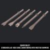 CRAFTSMAN 5-Piece Air Chisel Set, 0.401-in Shank, Hardened Alloy Steel, Variety of Chisel Heads for Multiple Applications