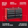CRAFTSMAN S2000 52″ Tool Chest, 10-Drawer Rolling Tool Storage Cabinet with Tray and Holder, Red (CMST352102RB)(Old)