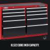 CRAFTSMAN S2000 52″ Tool Chest, 10-Drawer Rolling Tool Storage Cabinet with Tray and Holder, Red (CMST352102RB)(Old)