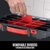 CRAFTSMAN VERSASTACK Storage Organizer, Small Parts Organizer, 20-Compartments, Lid Includes Secure Latch (CMST17828)