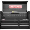 CRAFTSMAN S2000 41IN 6-DRAWER CHEST W/LIGHT & DIVIDE (CMST34162BK)(New (Black))