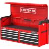 CRAFTSMAN S2000 52″ 8-Drawer Tool Storage Chest with Light and Divider, Red (CMST35282RB)(New (Red))