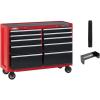 CRAFTSMAN S2000 52″ Tool Chest, 10-Drawer Rolling Tool Storage Cabinet with Tray and Holder, Red (CMST352102RB)(Old)