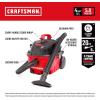 CRAFTSMAN CMXEVBE17040 4 Gallon 5.0 Peak HP Wet Dry Vac, Portable Shop Vacuum Wet and Dry with Filter, Hose and Attachments for Home and Automotive Cleaning(4 Gallon 5.0 Peak HP)