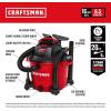CRAFTSMAN CMXEVBE17594 12 Gallon 6.0 Peak HP Wet Dry Vac, Portable Shop Vacuum Wet and Dry with Filter, Dust Bag, Hose and Attachments for Home Projects & Renovations(16 Gallon 6.5 Peak HP w/4 Dust Bags)
