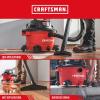 CRAFTSMAN CMXEVBE17594 12 Gallon 6.0 Peak HP Wet Dry Vac, Portable Shop Vacuum Wet and Dry with Filter, Dust Bag, Hose and Attachments for Home Projects & Renovations(12 Gallon 6.0 Peak HP w/Filter  Dust Bag  Hose)