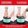 CRAFTSMAN CMXZVBE38740 Genuine Half Height HEPA Media Wet Dry Vac Replacement Vacuum Filter for Most 5 to 20 Gallon CRAFTSMAN Shop Vacuums, Easy Installation and Traps Allergens