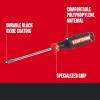 CRAFTSMAN Screwdriver, Slotted, Bi-Material, 3/16 X 4 Inch (CMHT65061N)(NEW Slotted Screwdriver  4 Inch)